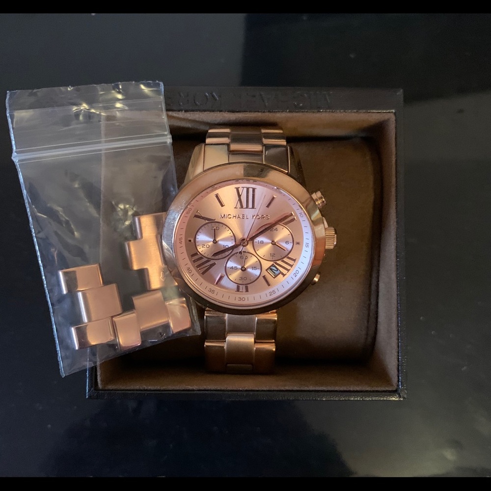 Michael Kors Rose Gold Watch